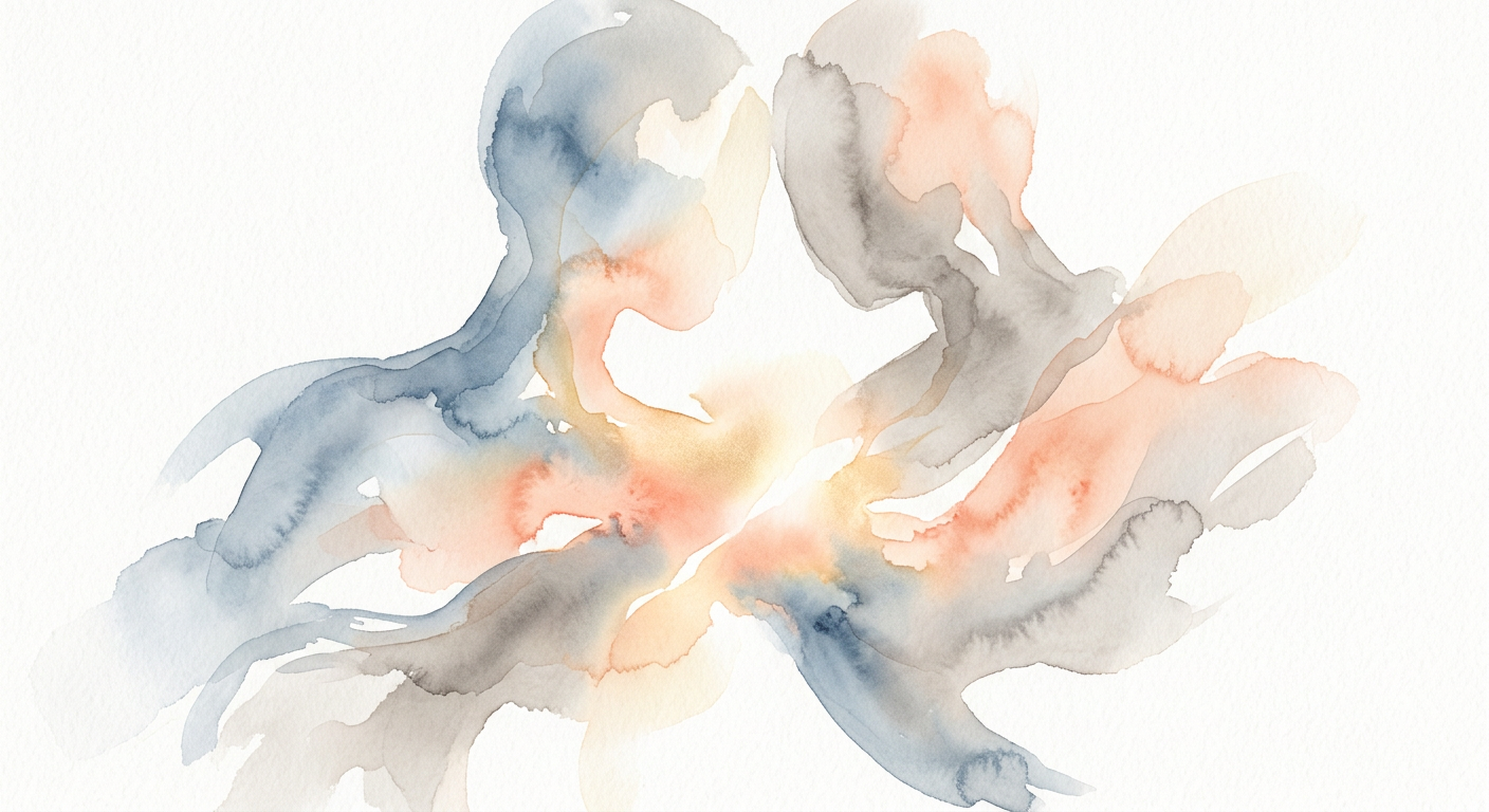 Abstrakte Darstellung des ersten Eindrucks